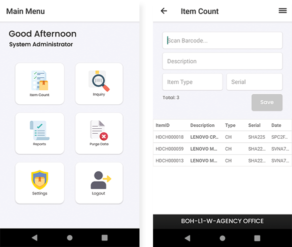 SYMBOL SCIENCES  DATA COLLECTOR (STORE INVENTORY/BRANCH AUDIT)