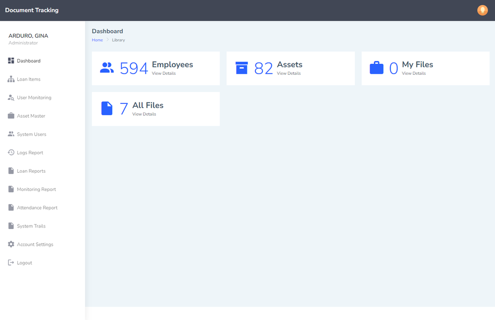 SYMBOL SCIENCES  DOCUMENT TRACKING & MANAGEMENT SYSTEM